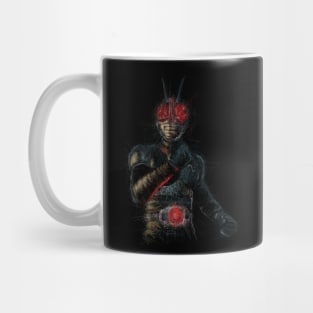 Kamen Rider Black RX Scribble Art Mug